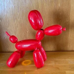 Squeakee the Red Balloon Dog Interactive Toy